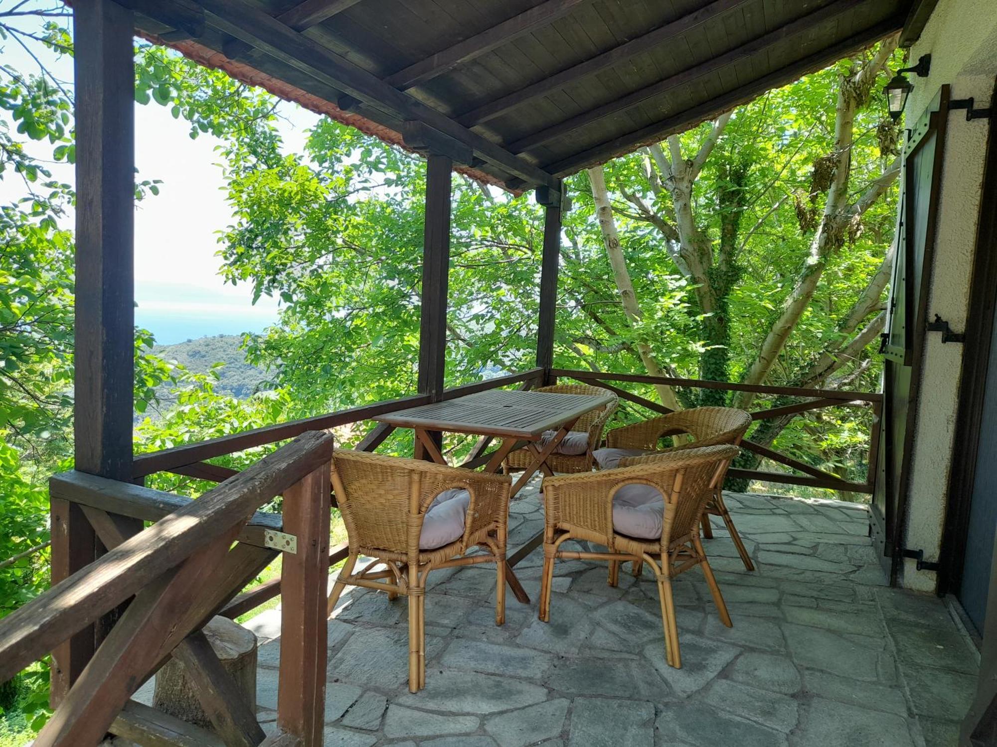 Mountain And Sea View Ferienhaus Miléai